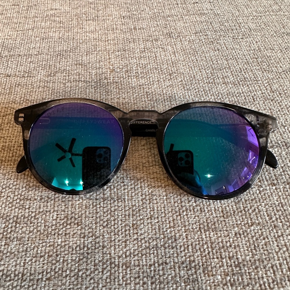 DIFF EYEWEAR CHARLIE POLARIZED SUNGLASSES